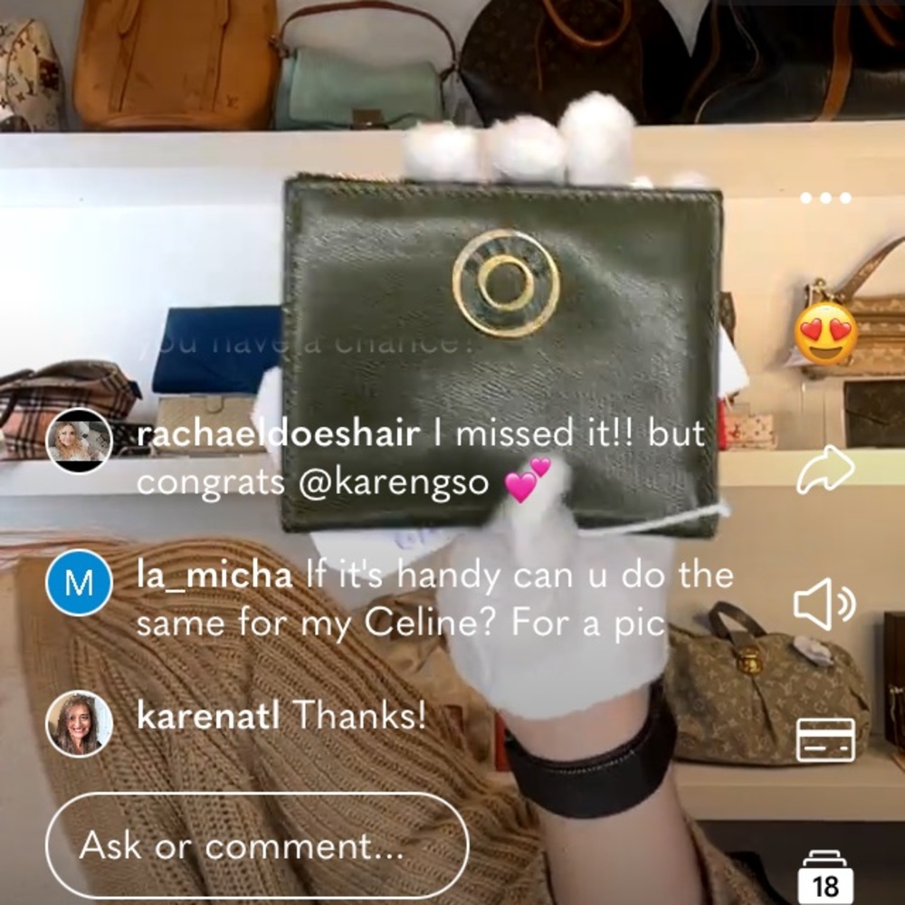 Celine bi-fold wallet like new condition! - Picture 8 of 12